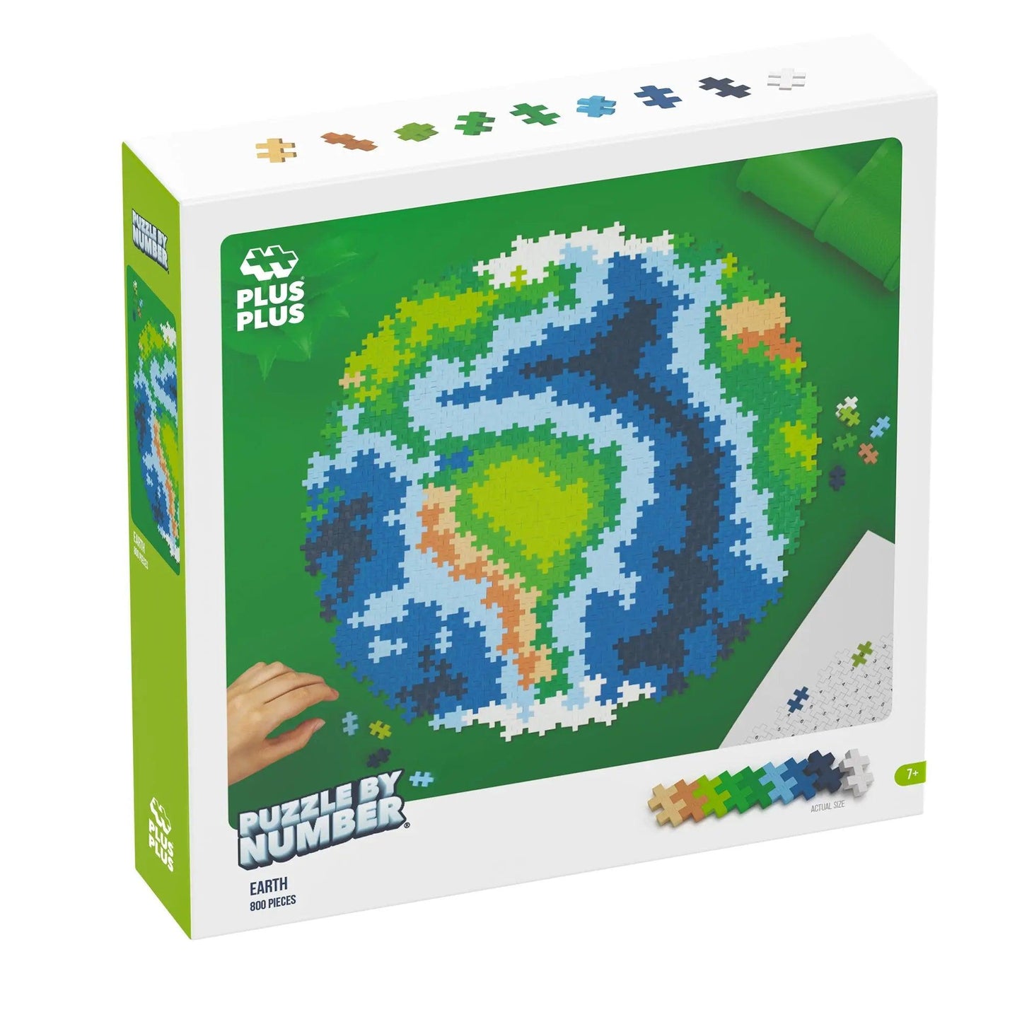 Puzzle By Number® - 800 Piece Earth Plus-plus®