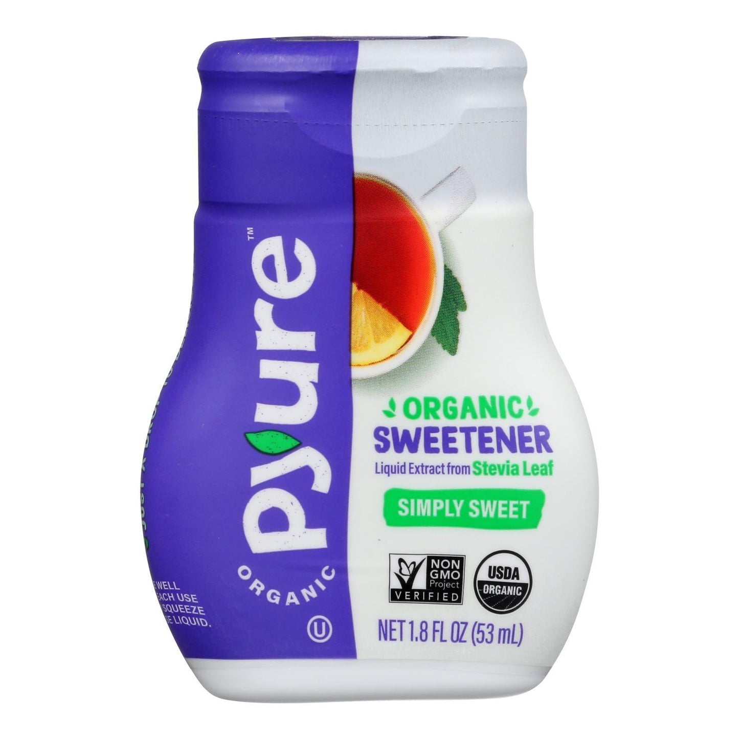 Pyure Brands Stevia Sweetener Liquid Stevia Drops - Case Of 6 - 1.8 Fz - Loomini