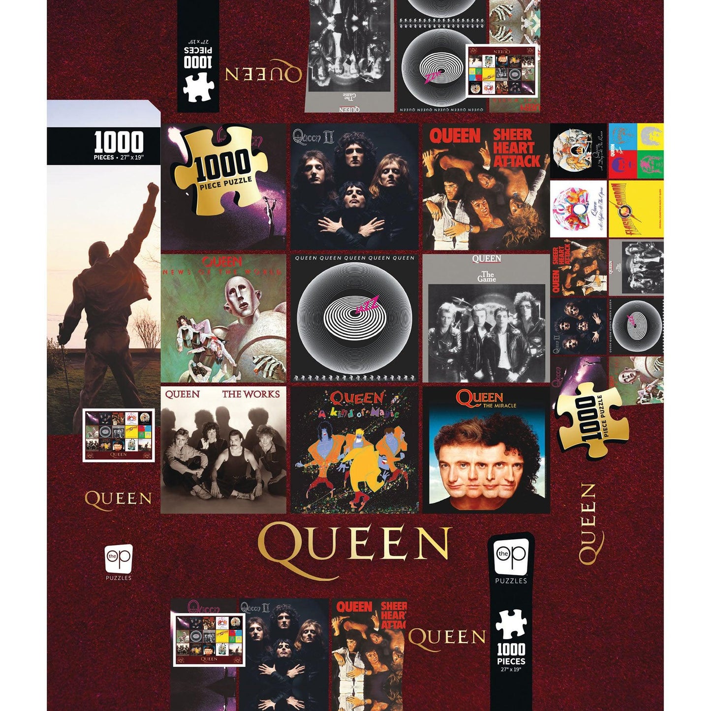 Queen "Queen Forever" 1000-Piece Puzzle - Loomini