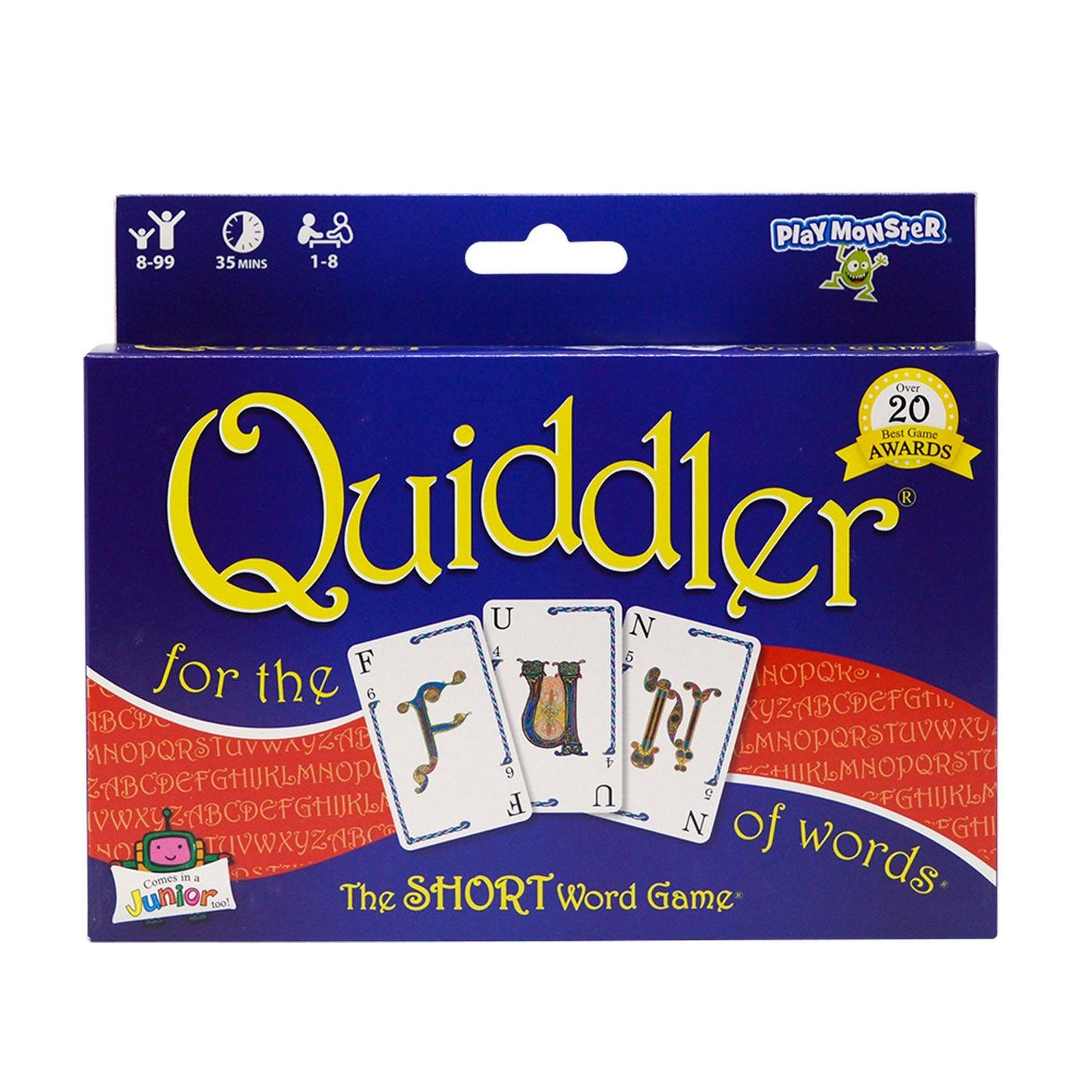 Quiddler® Word Game, Pack of 2 - Loomini