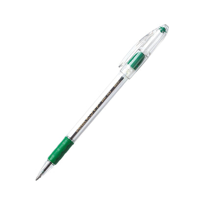 R.S.V.P.® Ballpoint Pen, Medium Point, Green, Pack of 24 - Loomini