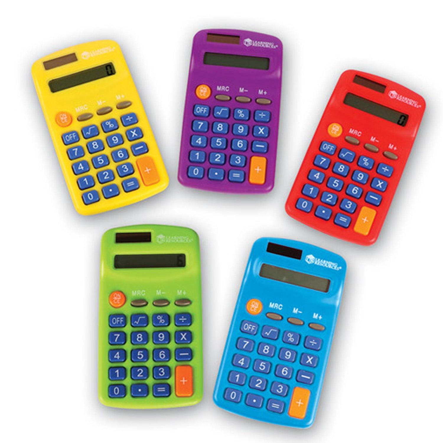 Rainbow Calculators & Storage Chart - Loomini