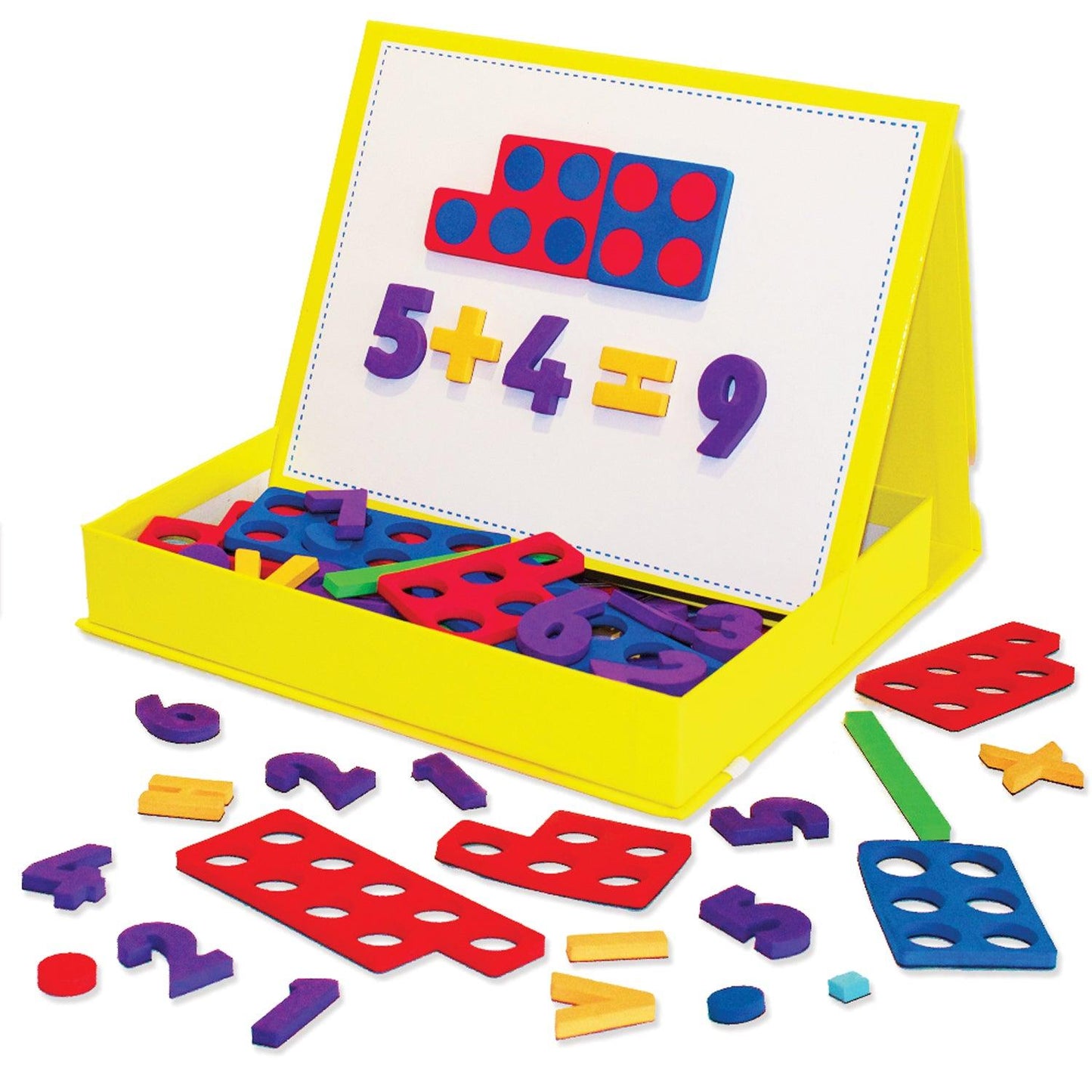 Rainbow Numbers Magnetic Numbers, 155 Pieces - Loomini