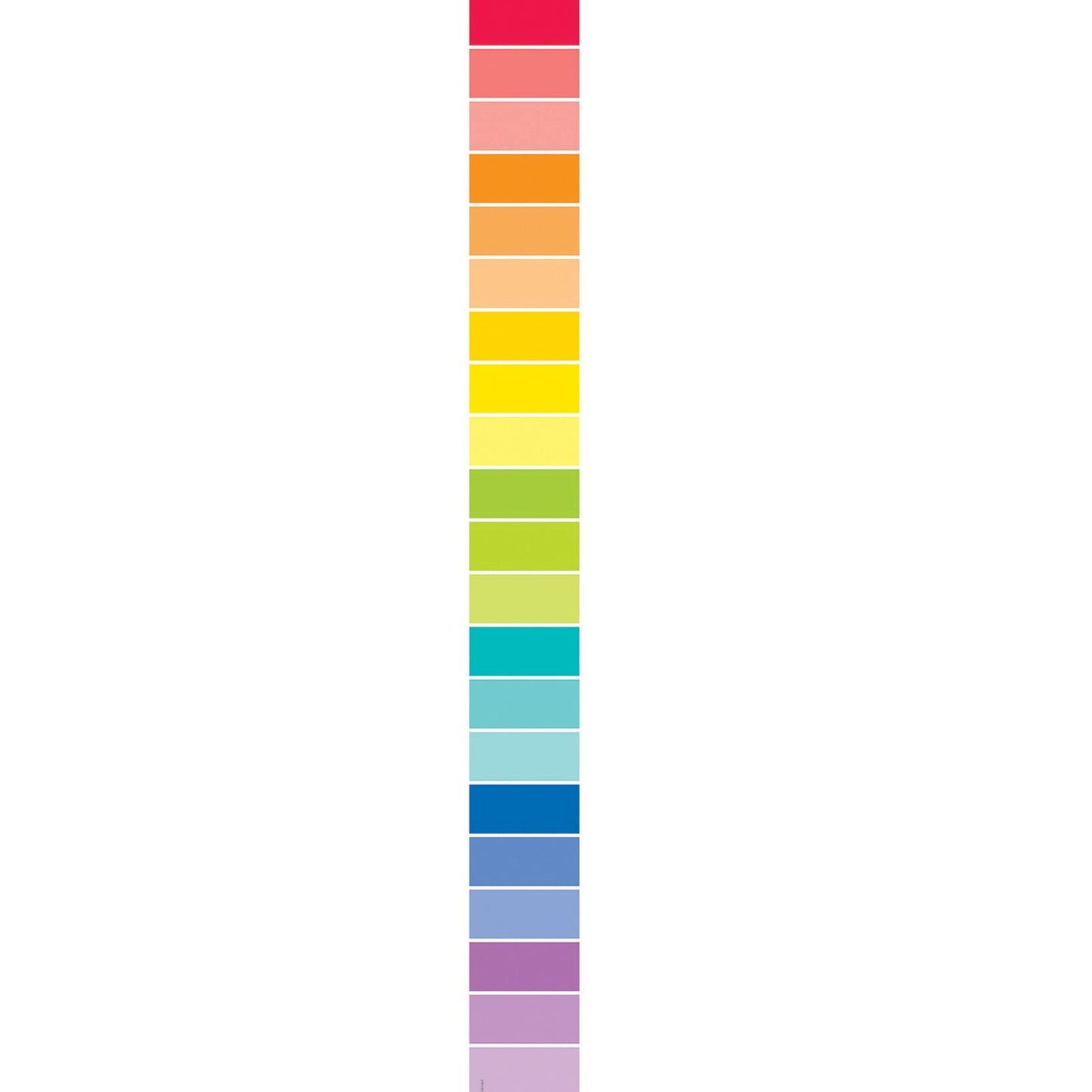 Rainbow Paint Chip EZ Border, 48 Feet Per Pack, 3 Packs - Loomini