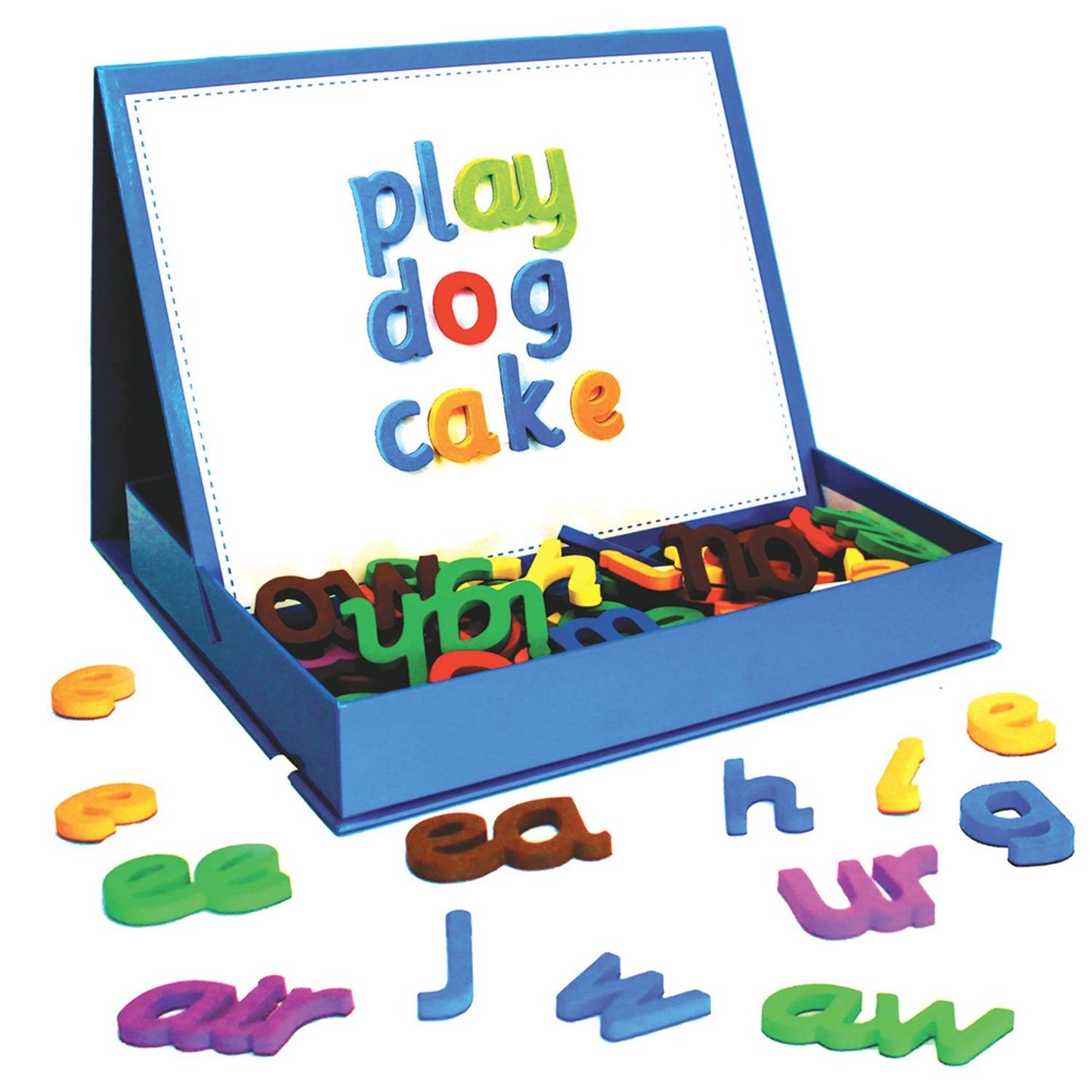 Rainbow Phonics Magnetic Letters, 85 Pieces - Loomini