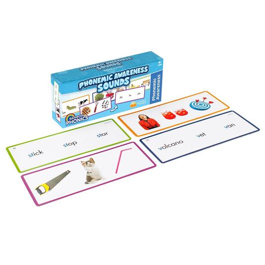 Rainbow Phonics Phonemic Awareness Sound Cards - Loomini