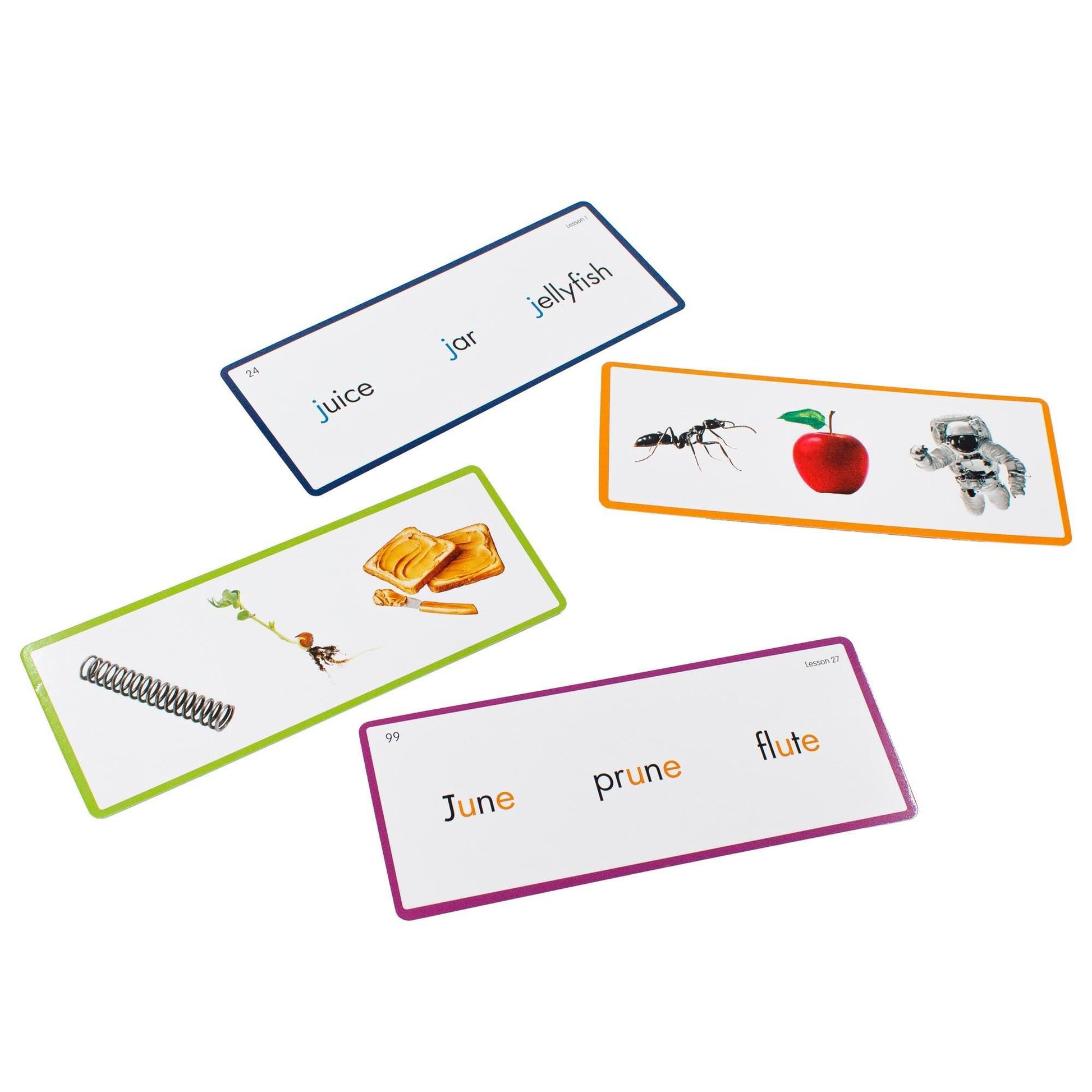 Rainbow Phonics Phonemic Awareness Sound Cards - Loomini