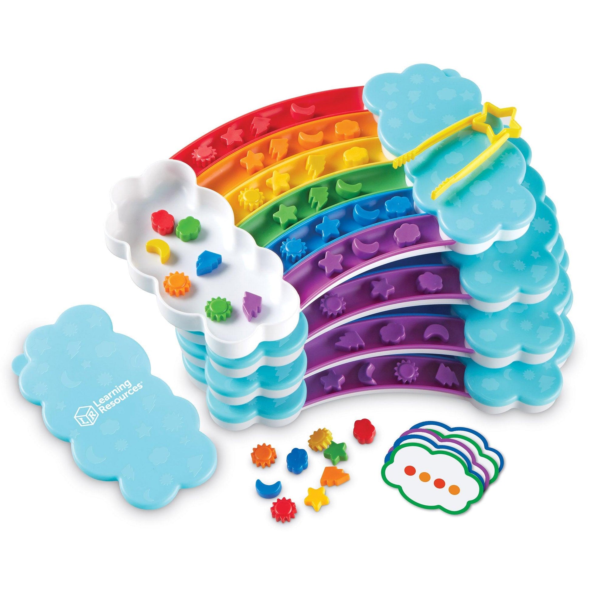 Rainbow Sorting Trays Classroom Edition - Loomini