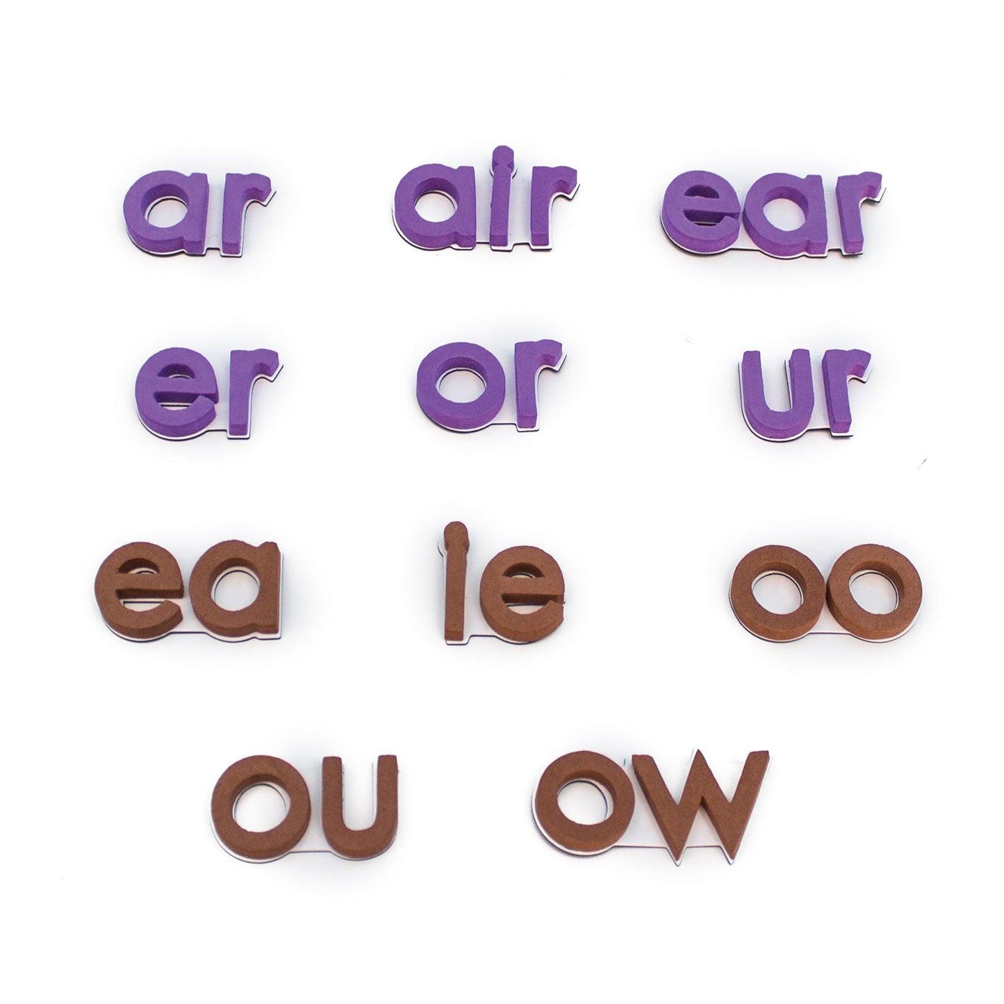 Rainbow Vowels, Print - Loomini