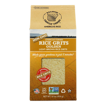 Ralston Family Farms - Rice Grits Golden - Case Of 6-16 Oz - Loomini