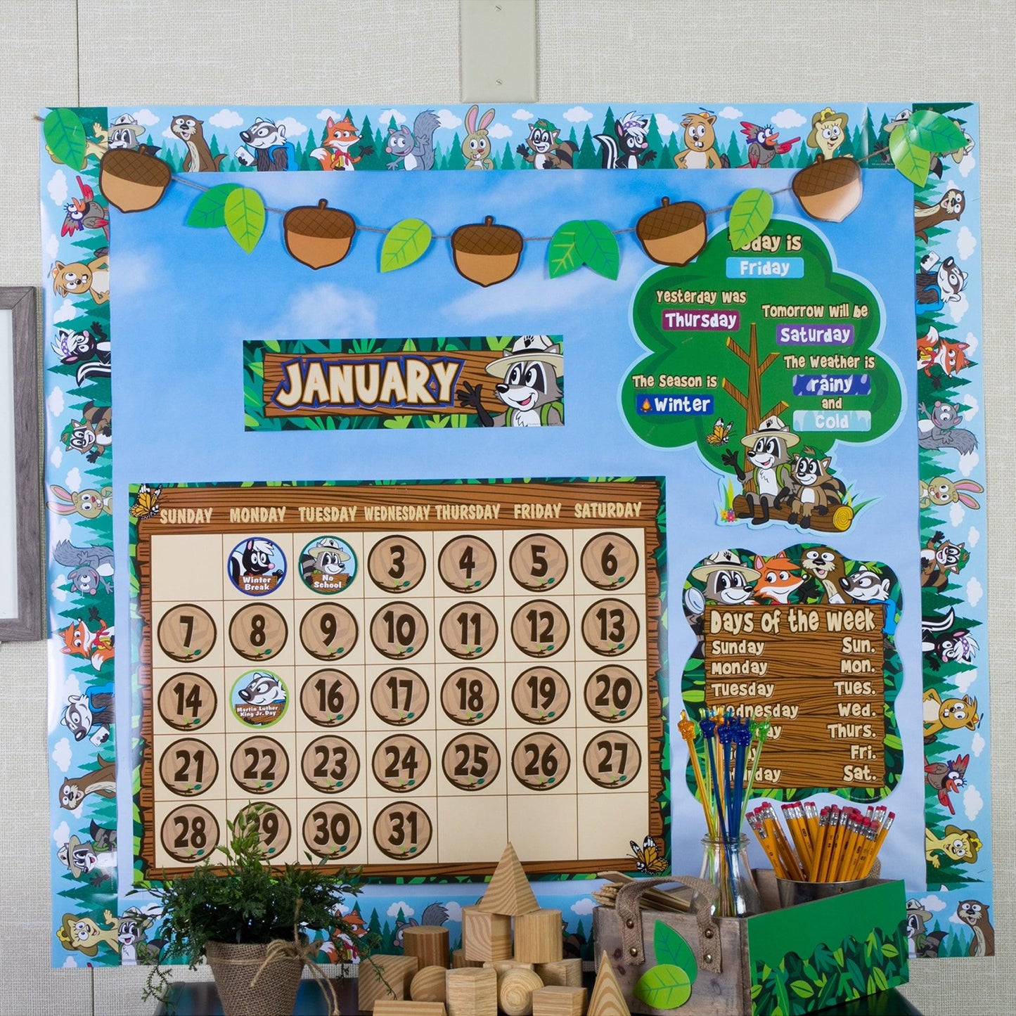 Ranger Rick® Welcome to Our Neck of the Woods Bulletin Board - Loomini