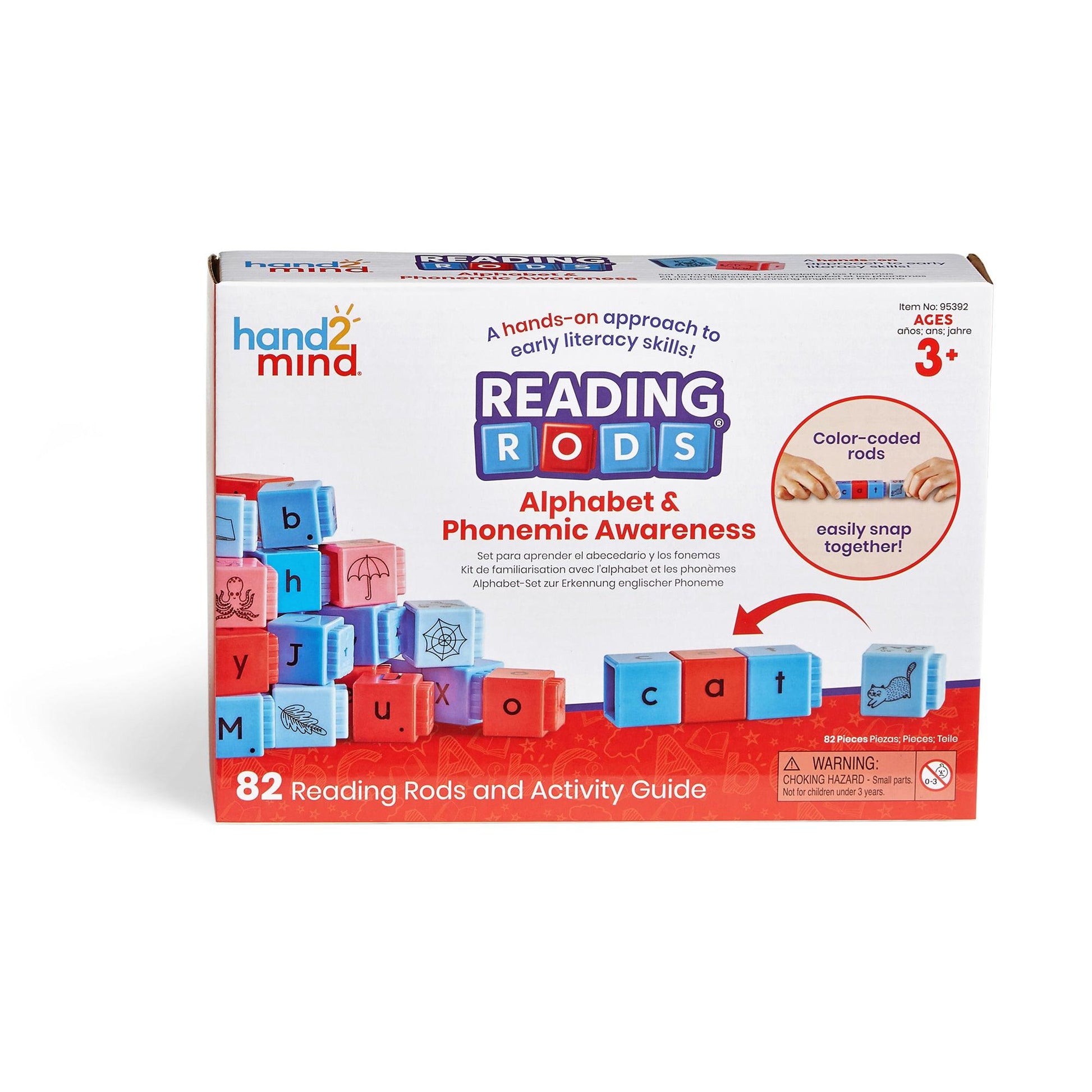 Reading Rods Alphabet & Phonemic Awareness Set - Loomini