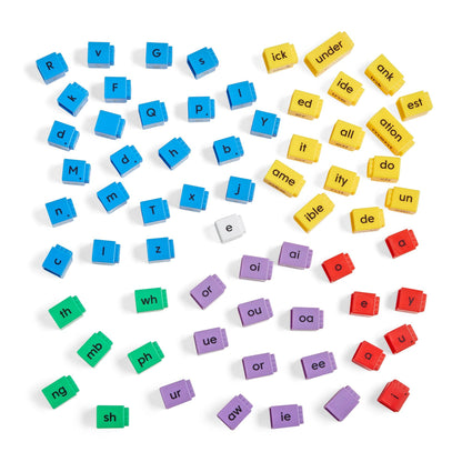 Reading Rods Prefixes, Suffix, and Root Words Set - Loomini