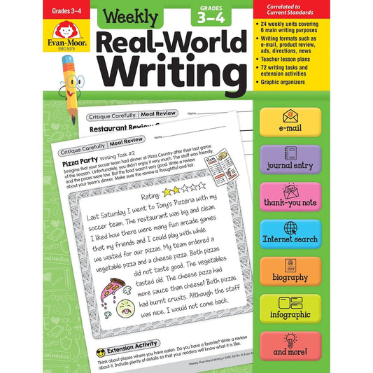 Real World Writing Grades 3-4 Evan-moor®