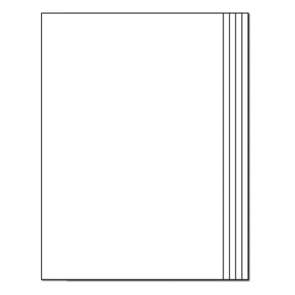 Rectangle Blank Book for Young Authors Resource Book, Grade K-3, Paperback, Pack of 12 - Loomini