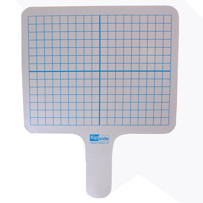 Rectangular Graph Dry Erase Answer Paddle, Class Pack of 24 - Loomini