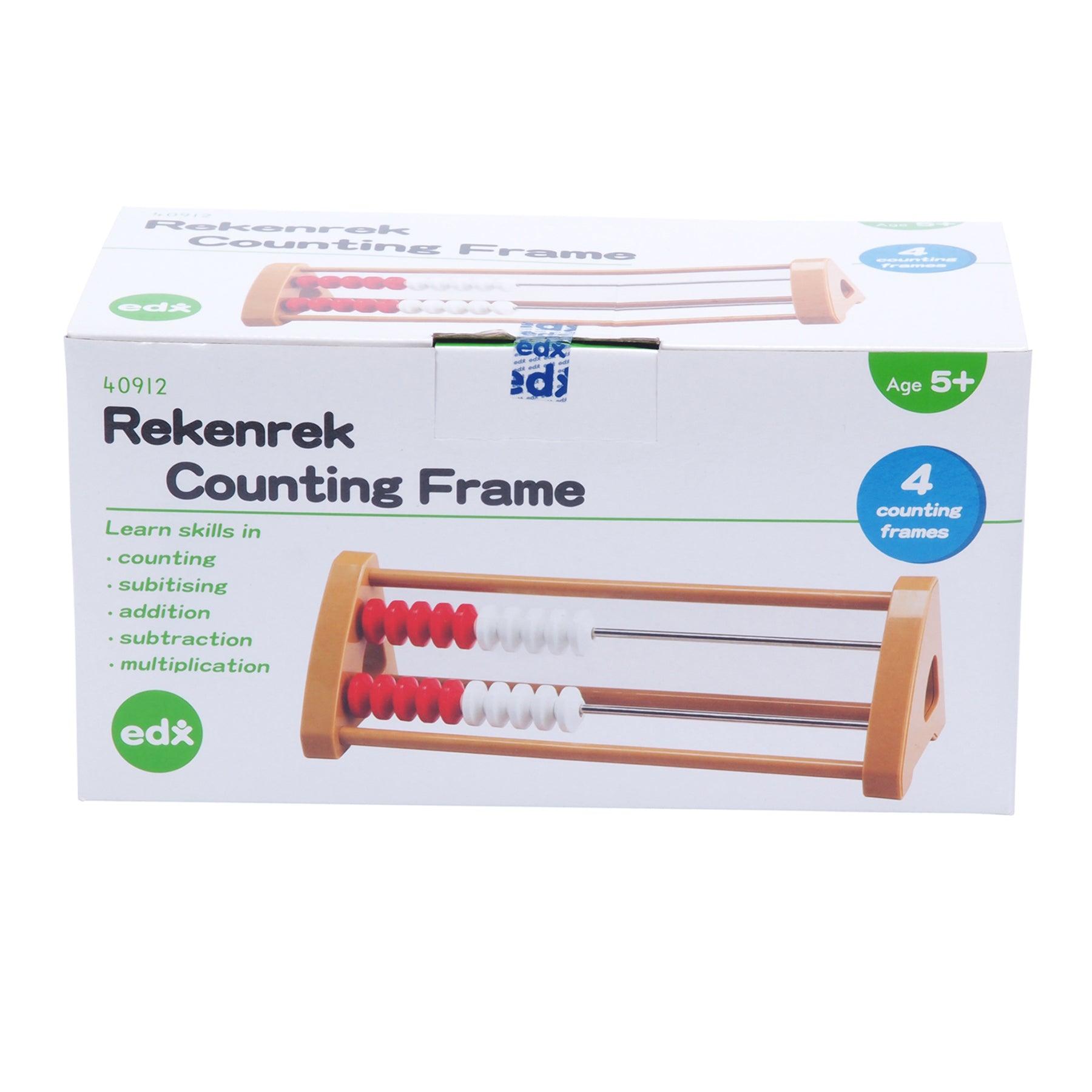 Rekenrek Counting Frame - Set of 4 - Loomini