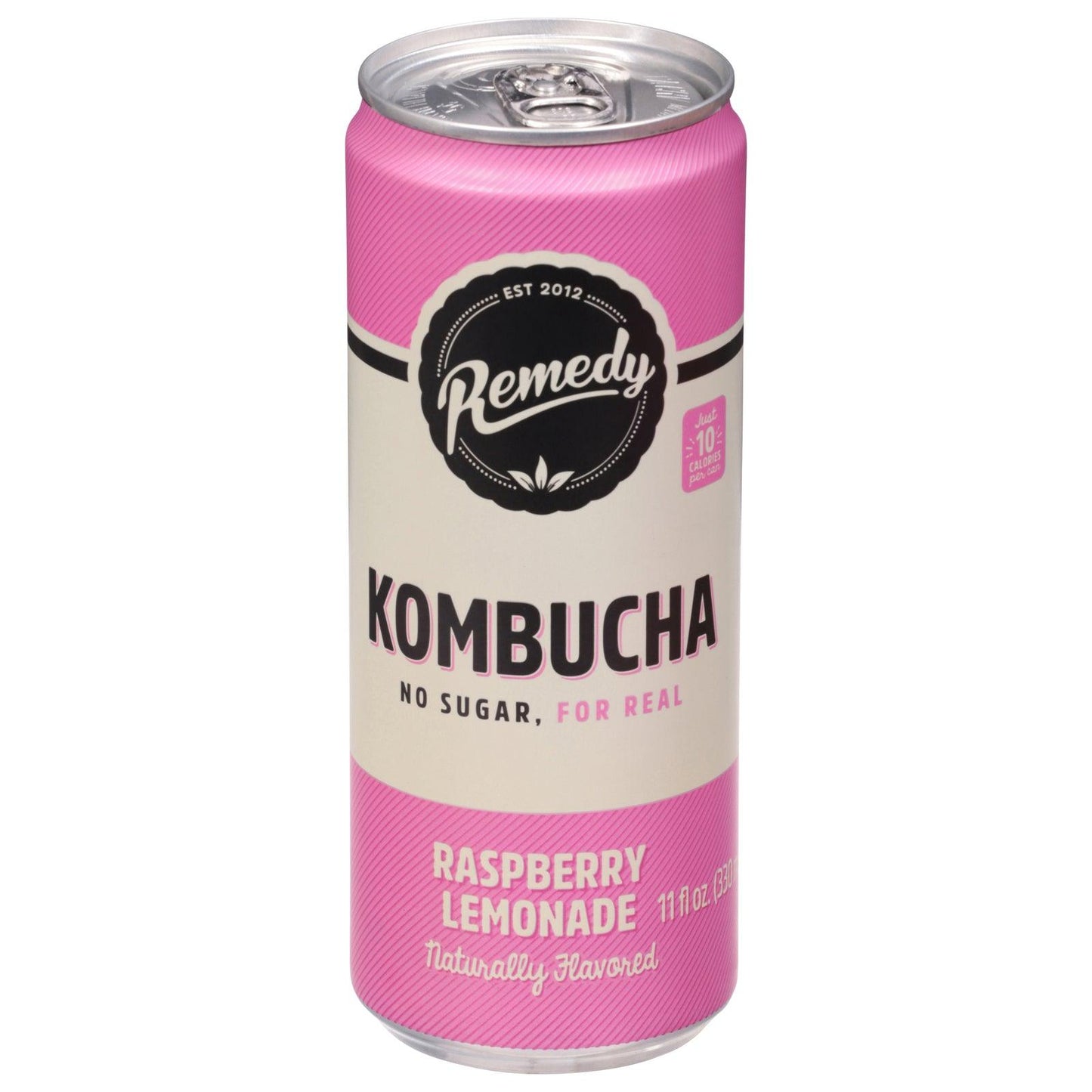 Remedy - Kombucha Raspberry Lemonad - Case Of 12-11 Fz - Loomini