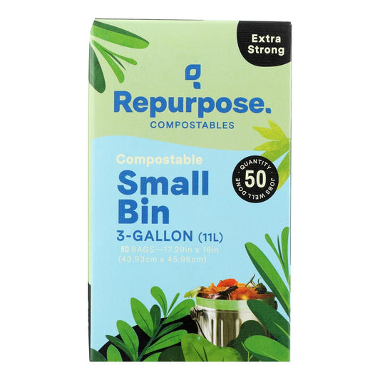 Repurpose - Bags Compst Smll Bin 3gal - Case Of 6-50 Ct - Loomini
