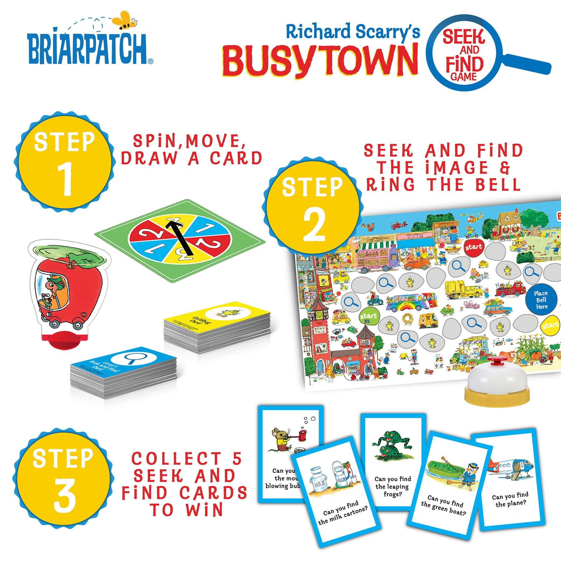 Richard Scarry Busytown Seek and Find Game - Loomini