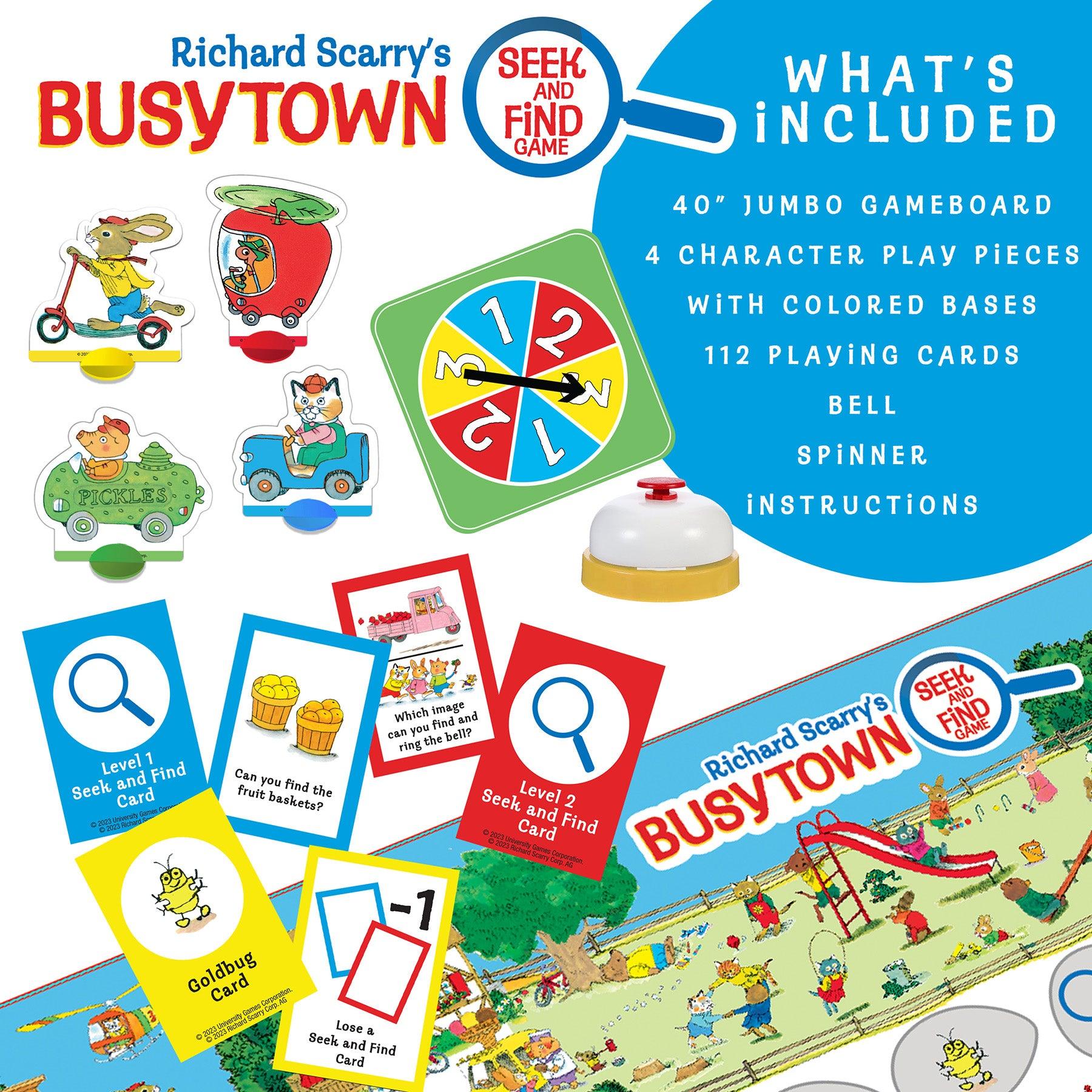 Richard Scarry Busytown Seek and Find Game - Loomini