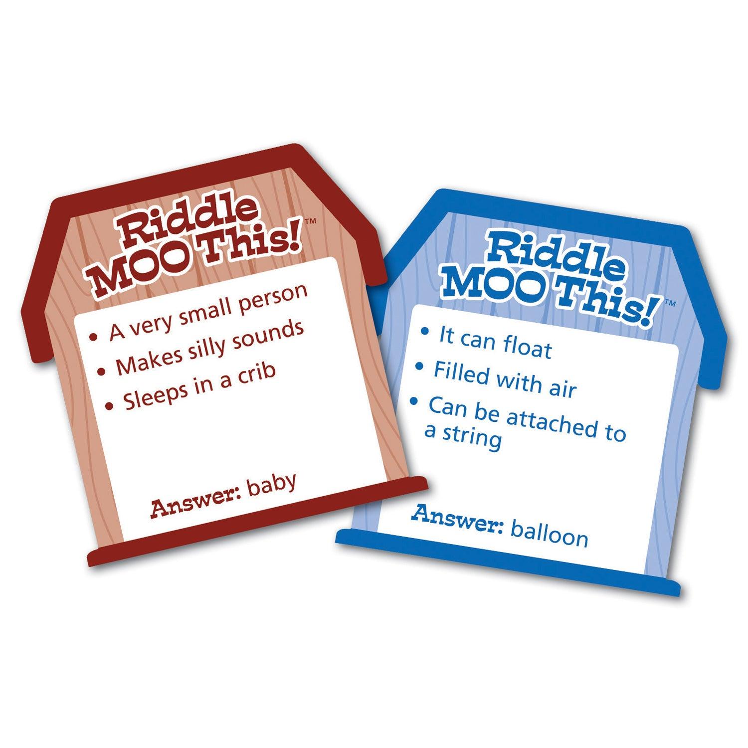 Riddle Moo This™ - A Silly Riddle Word Game - Loomini