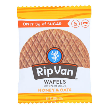 Rip Van Wafels - Wafel Honey Oats - Cs Of 12-1.16 Oz - Loomini