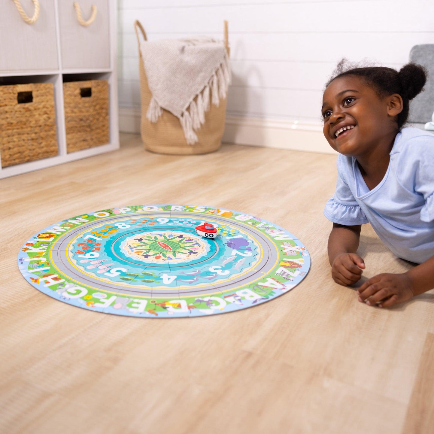 Round the Shore Floor Puzzle & Play Set - Loomini