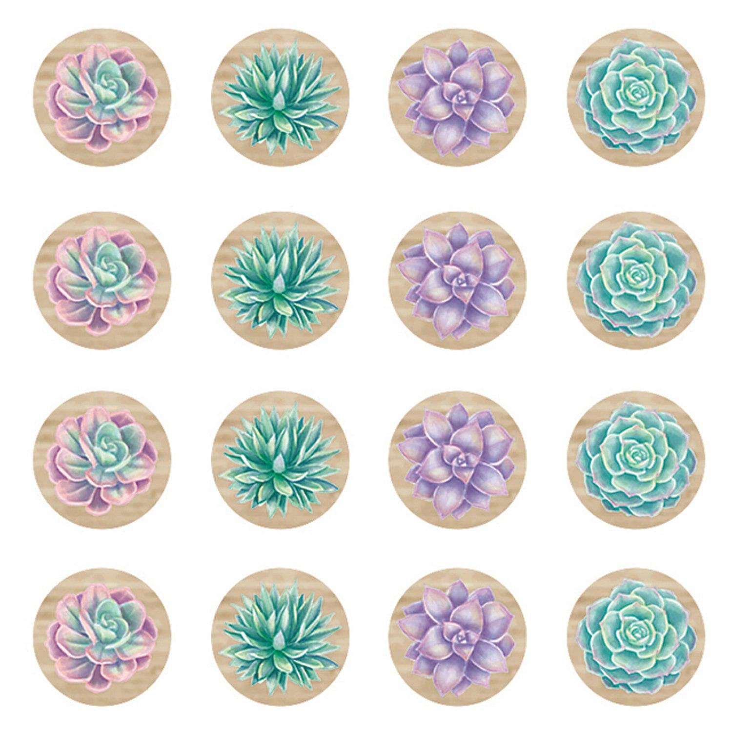 Rustic Bloom Mini Stickers, 378 Per Pack, 12 Packs - Loomini