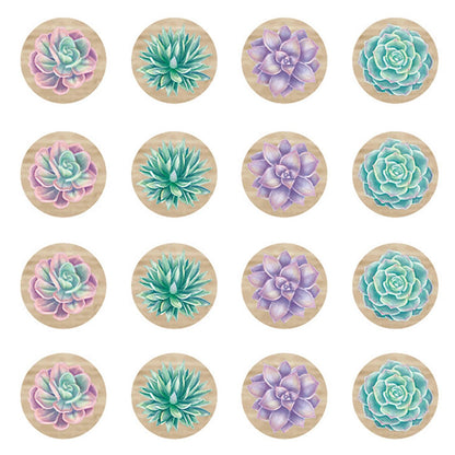 Rustic Bloom Mini Stickers, 378 Per Pack, 12 Packs - Loomini