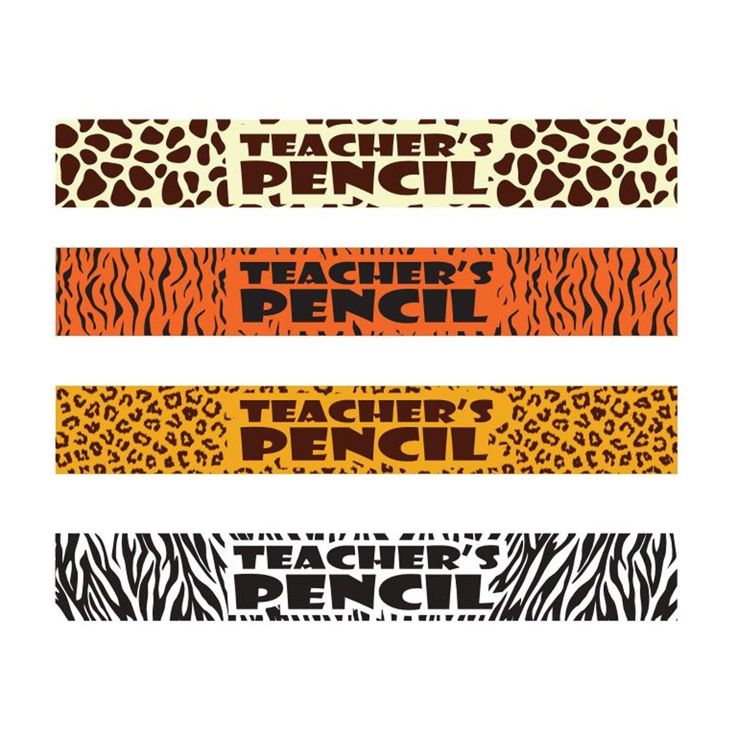Safari Teacher Pencils, Box of 144 - Loomini