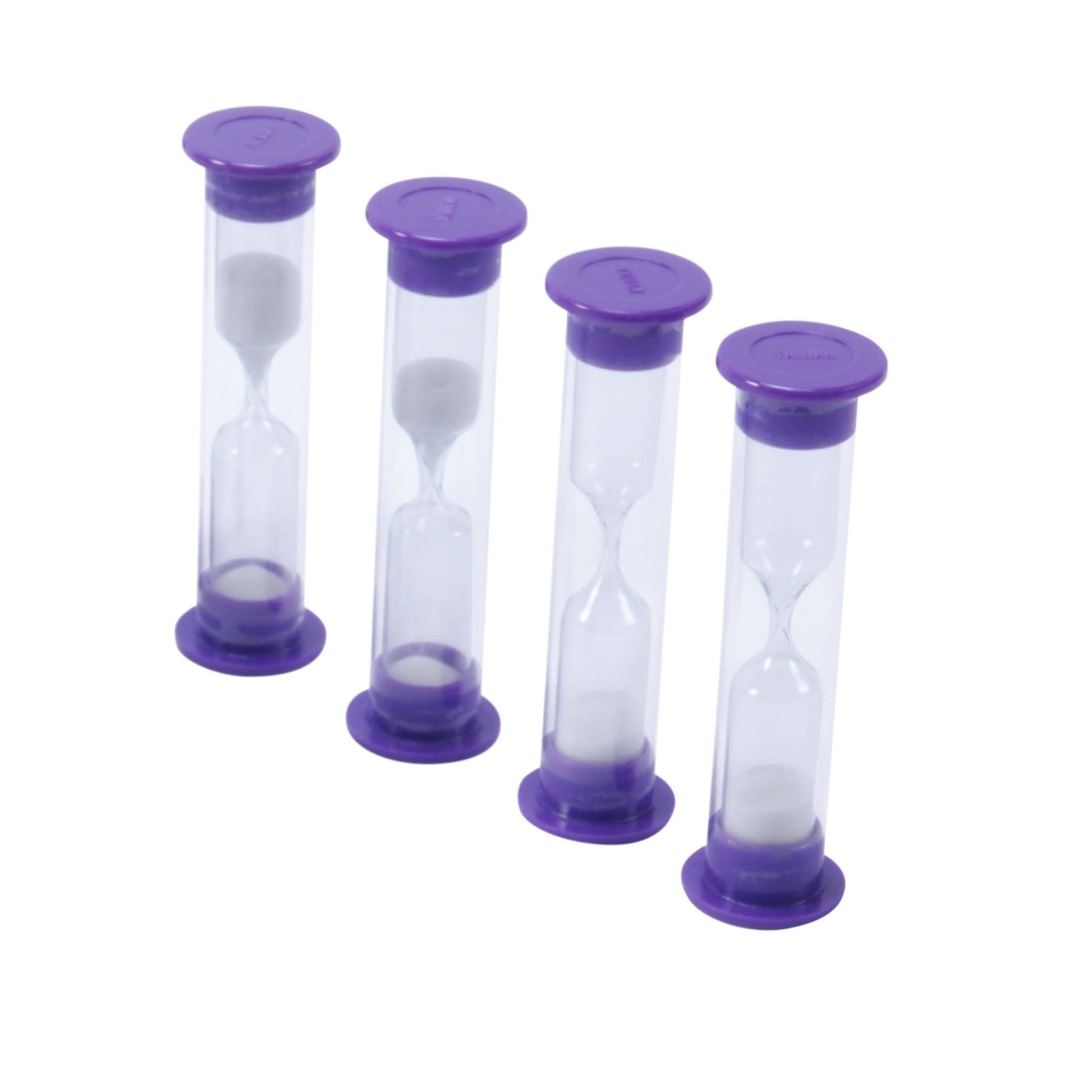 Sand Timers - 3 Minute - 10 Per Set, 3 Sets - Loomini