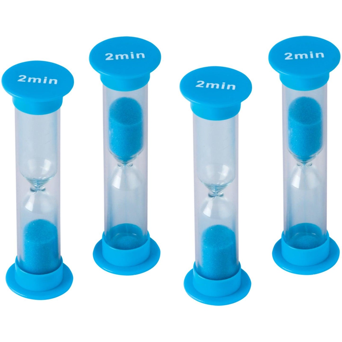 Sand Timers, Small, 2 Minute, 4 Per Pack, 6 Packs - Loomini