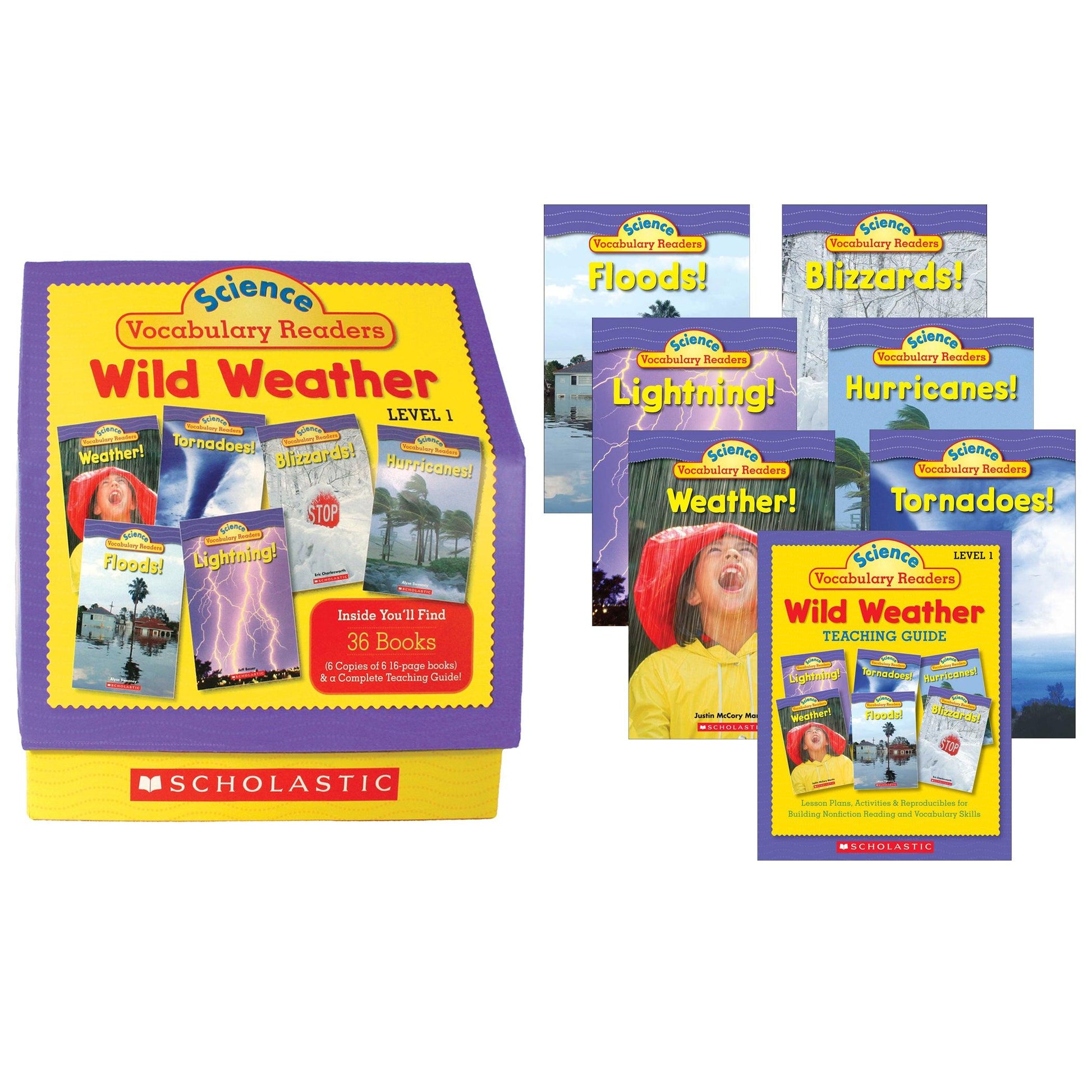 Science Vocabulary Readers Wild Weather - Loomini