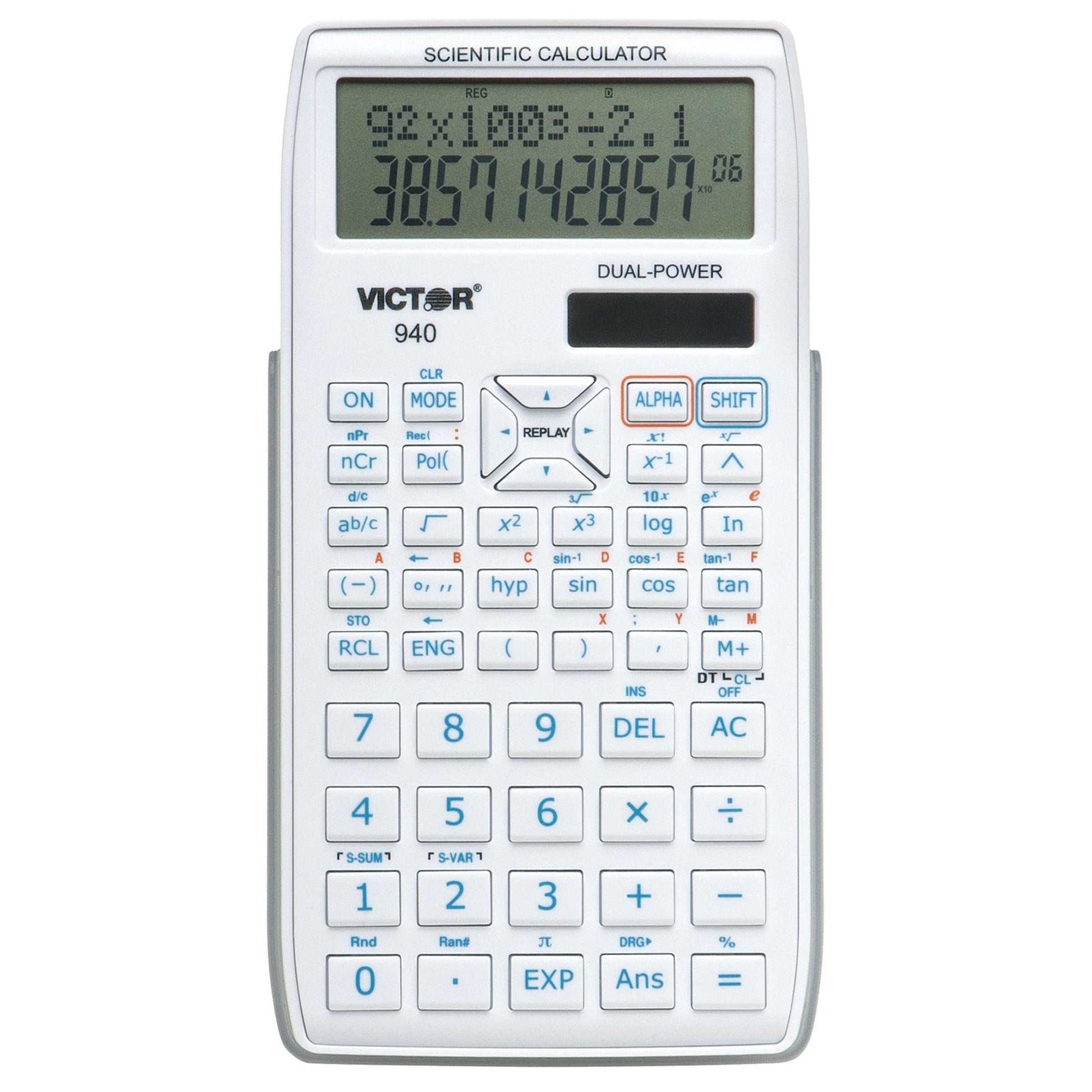 Scientific Calculator with 2 Line Display, Pack of 3 - Loomini