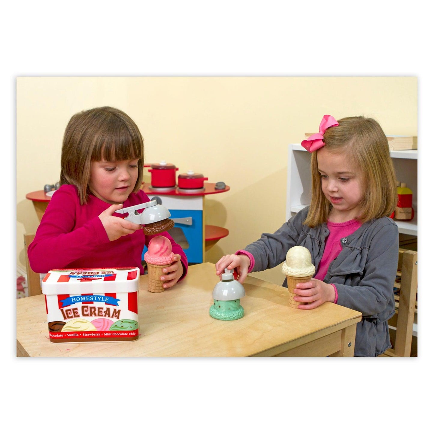 Scoop & Stack Ice Cream Cone Playset - Loomini