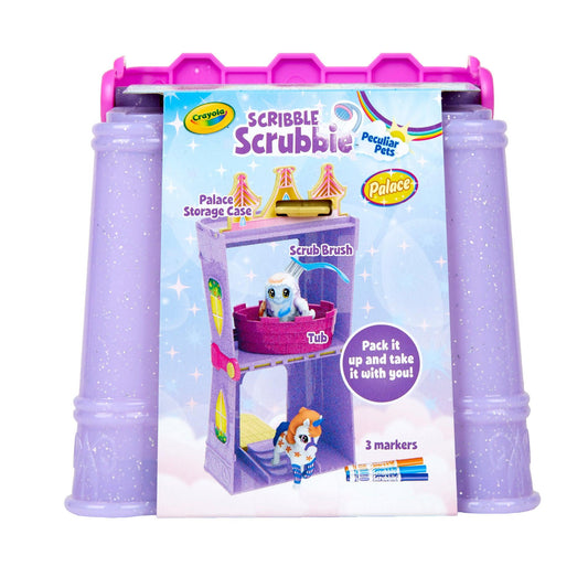 Scribble Scrubbie Peculiar Pets, Palace Playset - Loomini