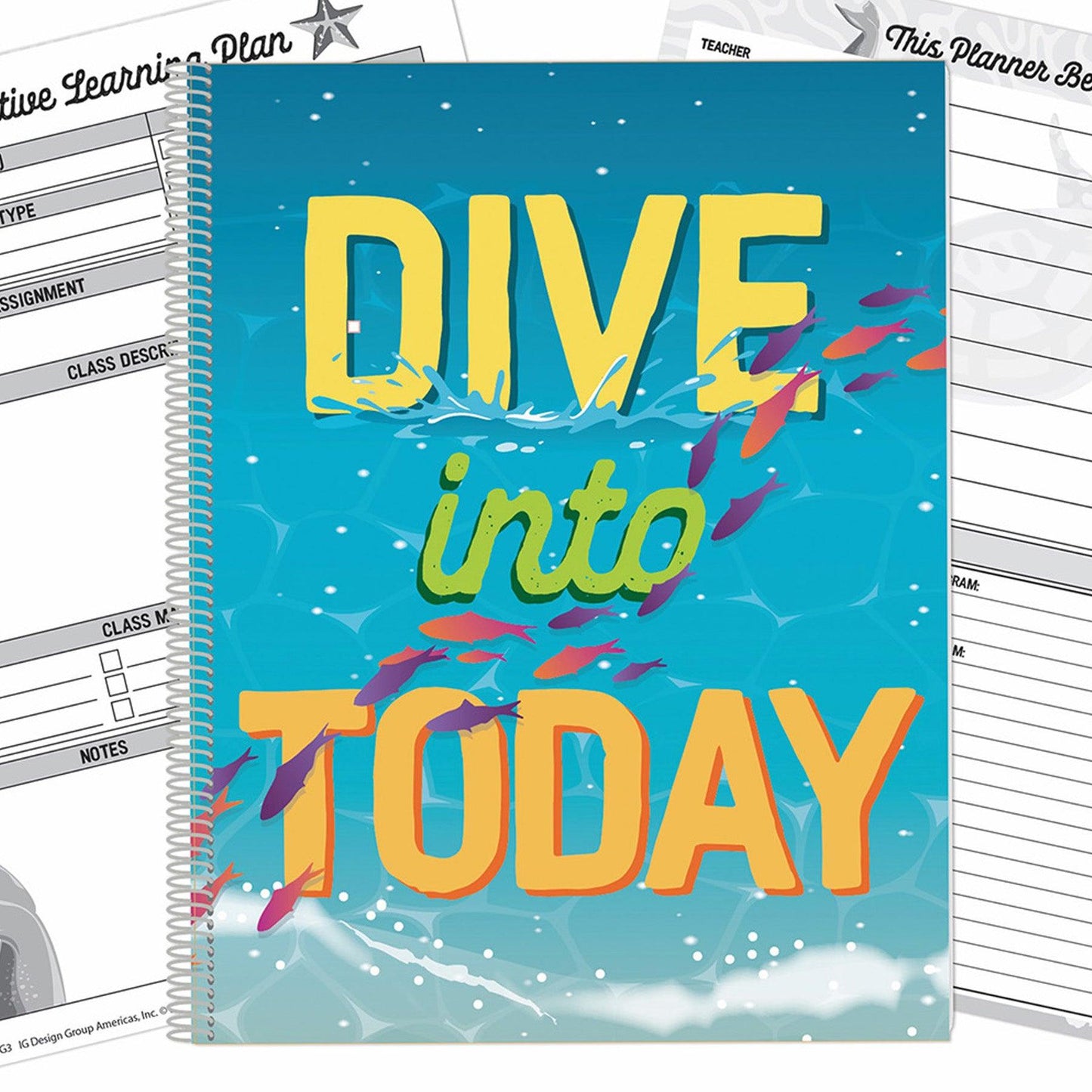 Seas the Day Lesson Plan & Record Books, Pack of 2 - Loomini