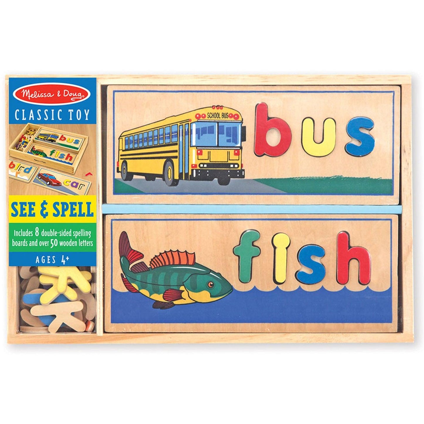 See & Spell Learning Toy - Loomini