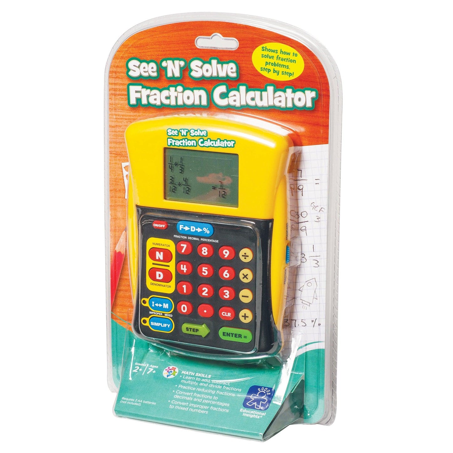 See 'N' Solve Fraction Calculator - Loomini