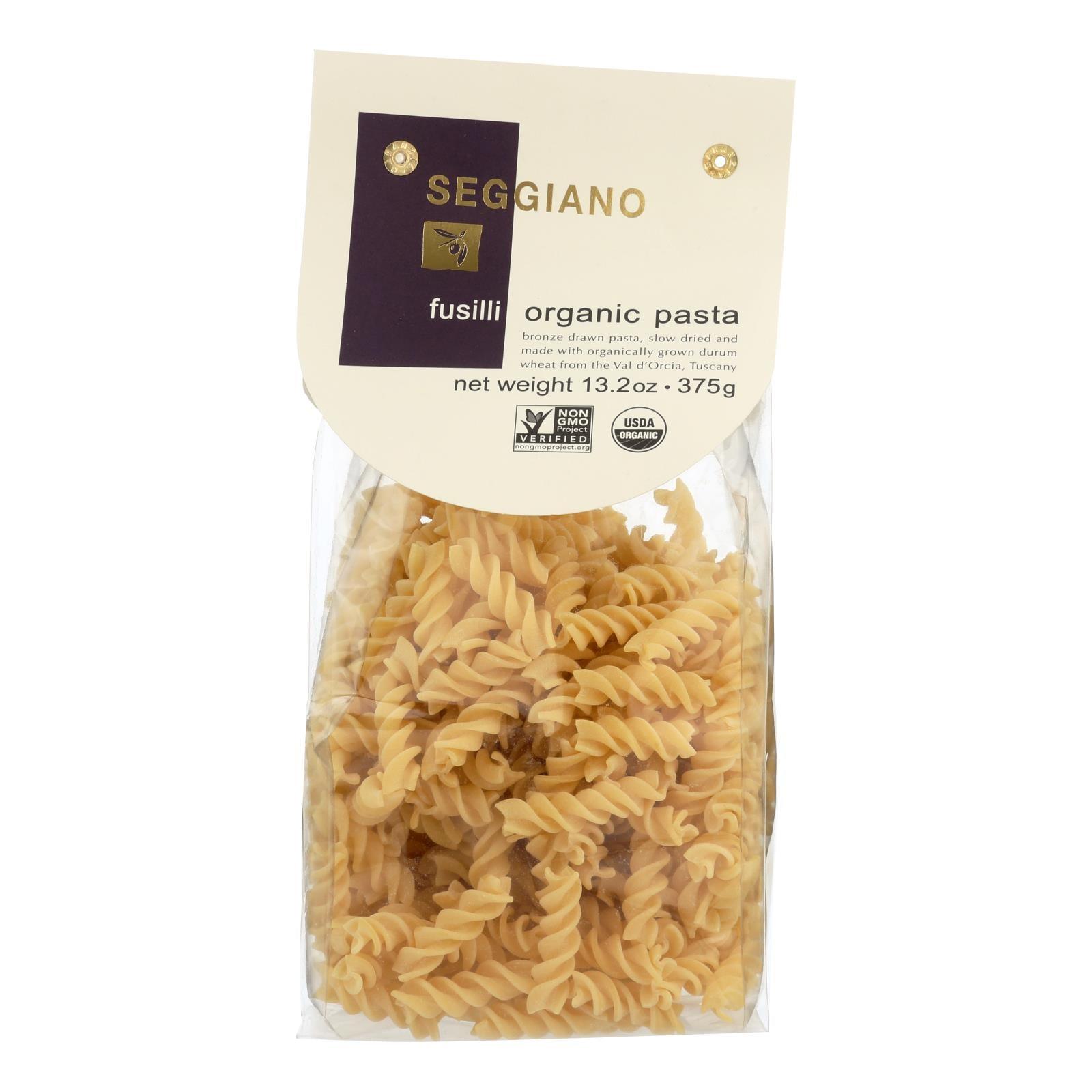 Seggiano - Pasta Organic Fusilli - Case Of 6 - 13.2 Ounces - Loomini