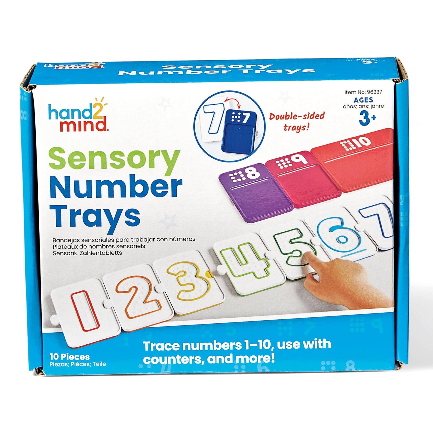 Sensory Number Trays - Loomini