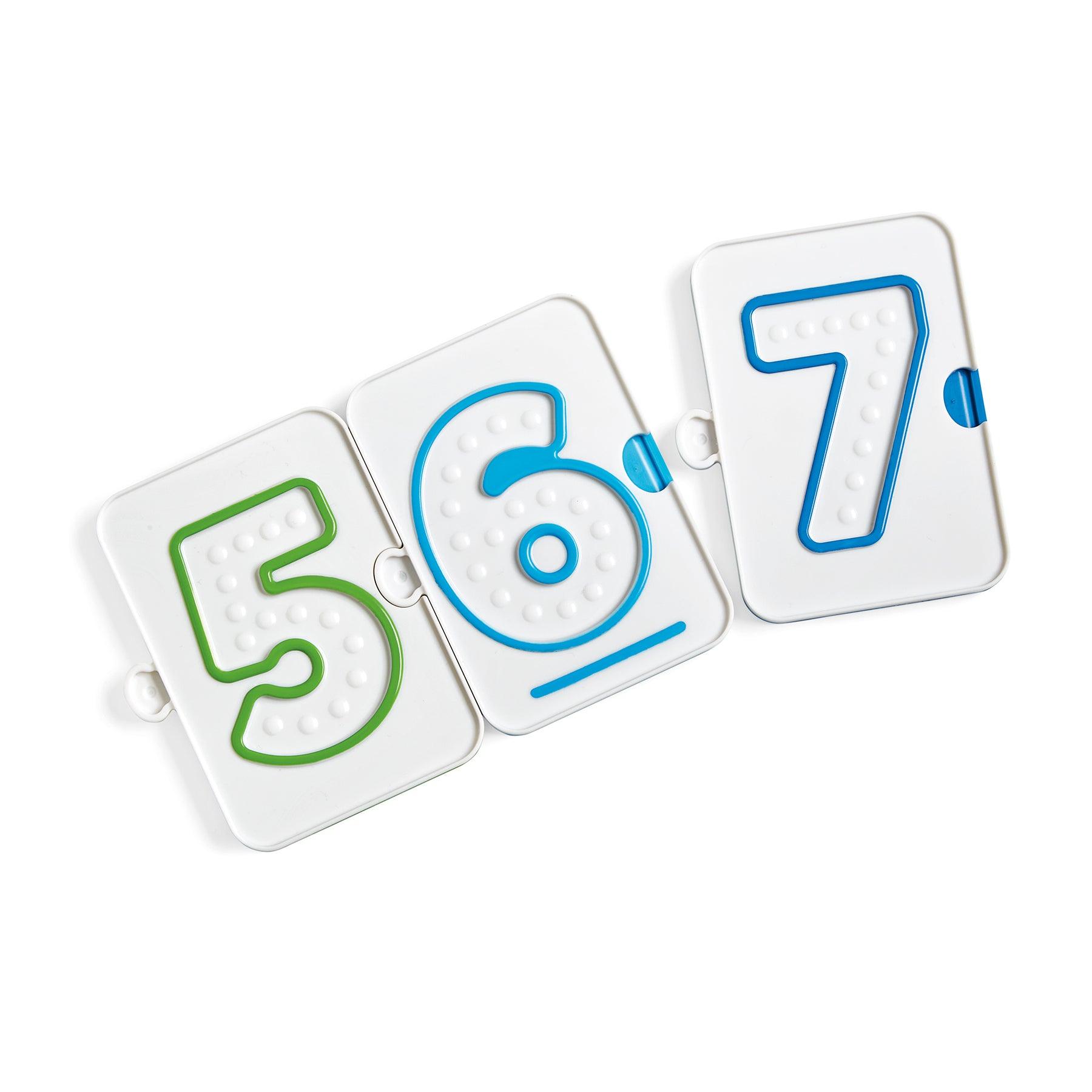 Sensory Number Trays - Loomini