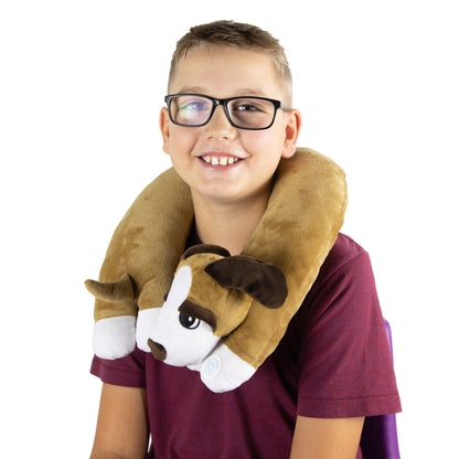 Sensory Vibrating Neck Pillow - Puppy - Loomini