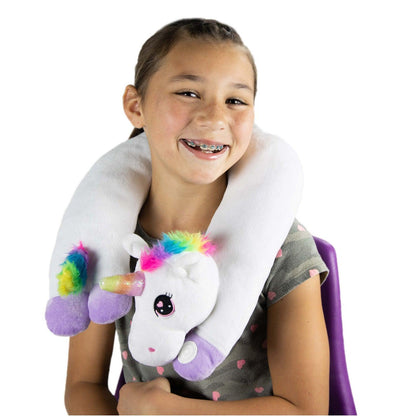 Sensory Vibrating Neck Pillow - Unicorn - Loomini