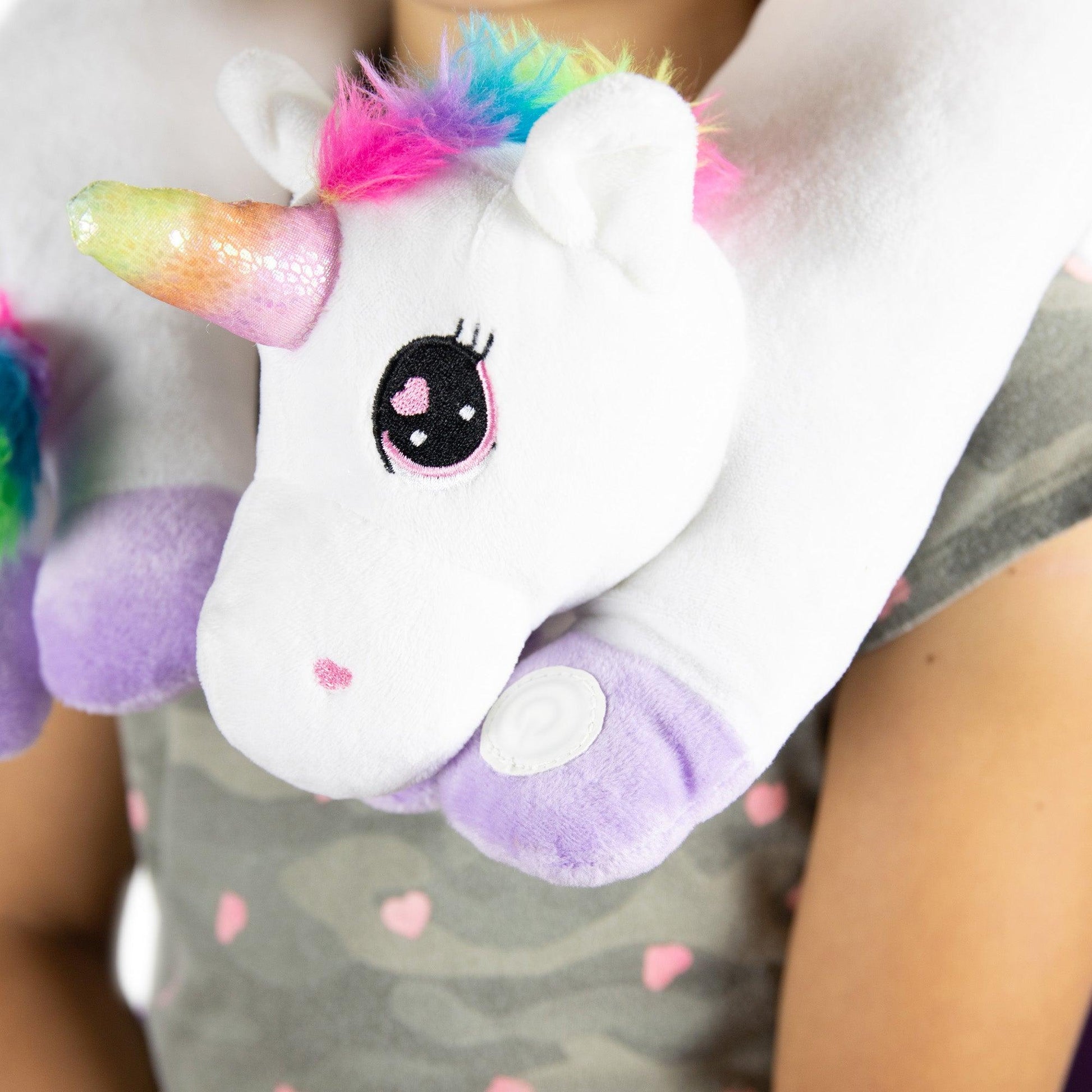 Sensory Vibrating Neck Pillow - Unicorn - Loomini