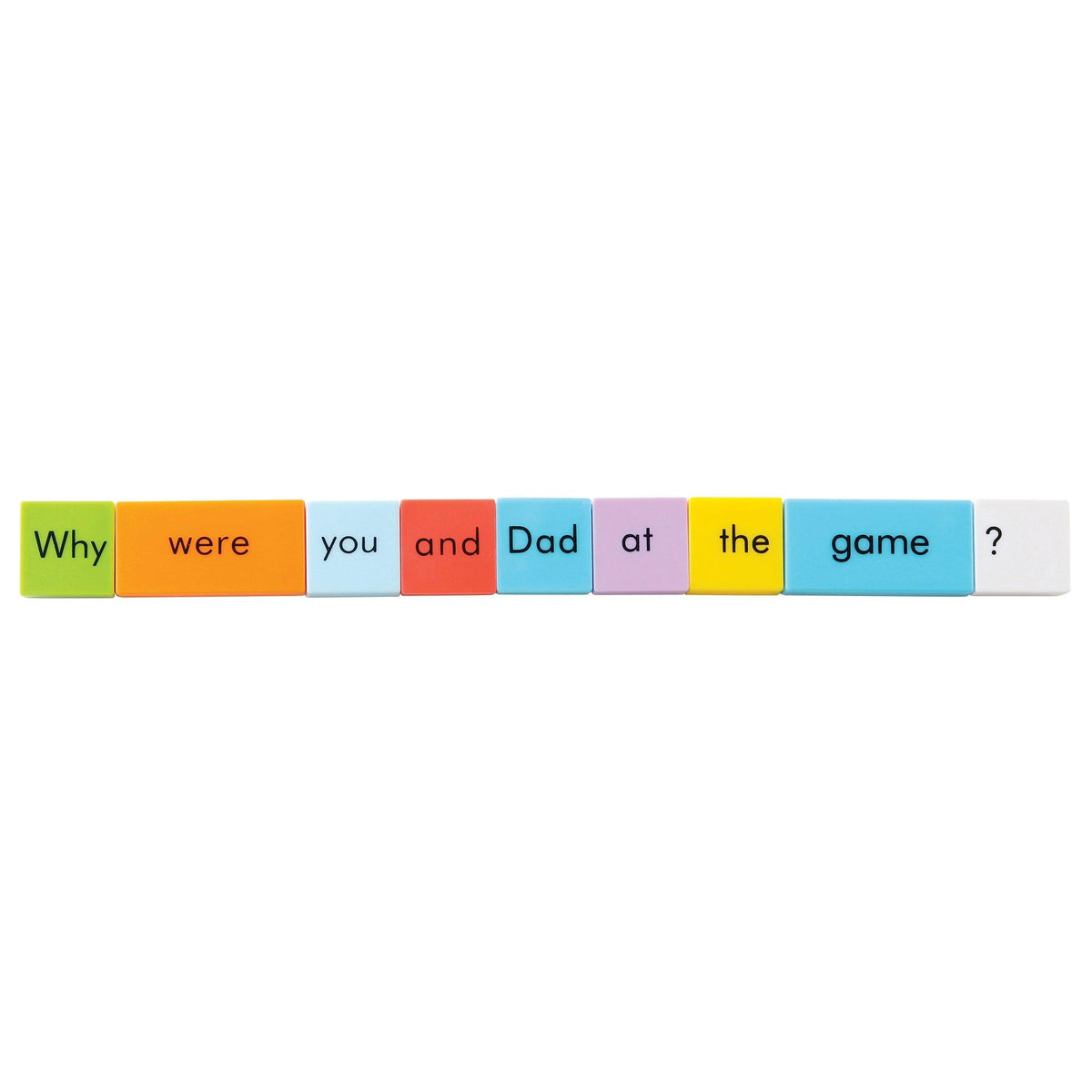 Sentence-Building Dominoes, 228 Pieces - Loomini
