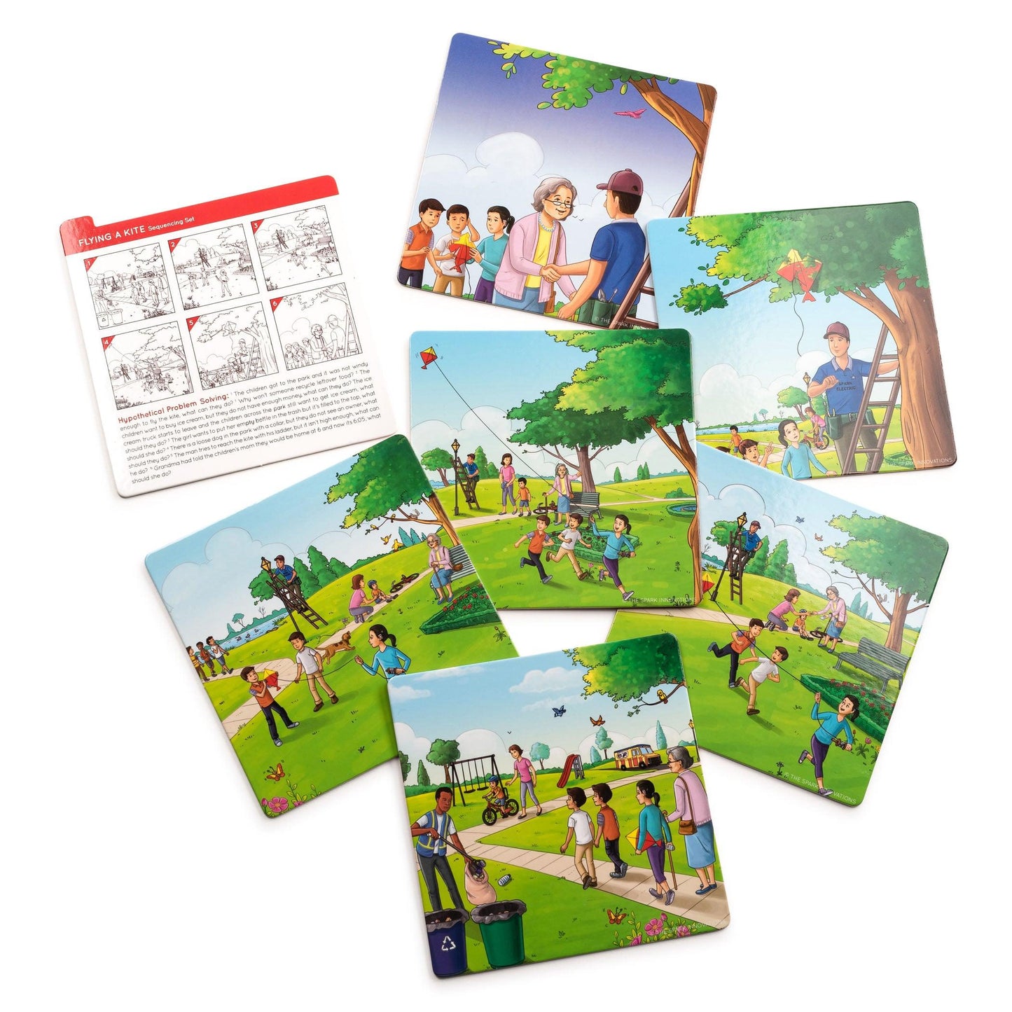 Sequence Cards For Storytelling and Picture Interpretation, Set 2 - Loomini