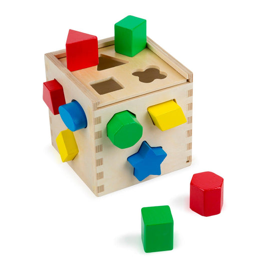 Shape Sorting Cube Classic Toy - Loomini