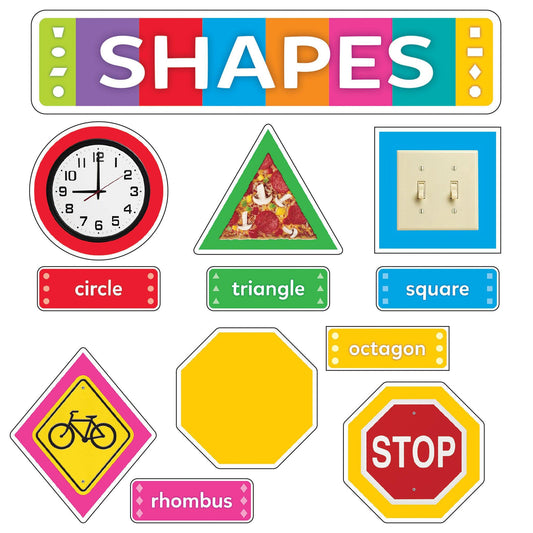 Shapes All Around Us Learning Set - Loomini